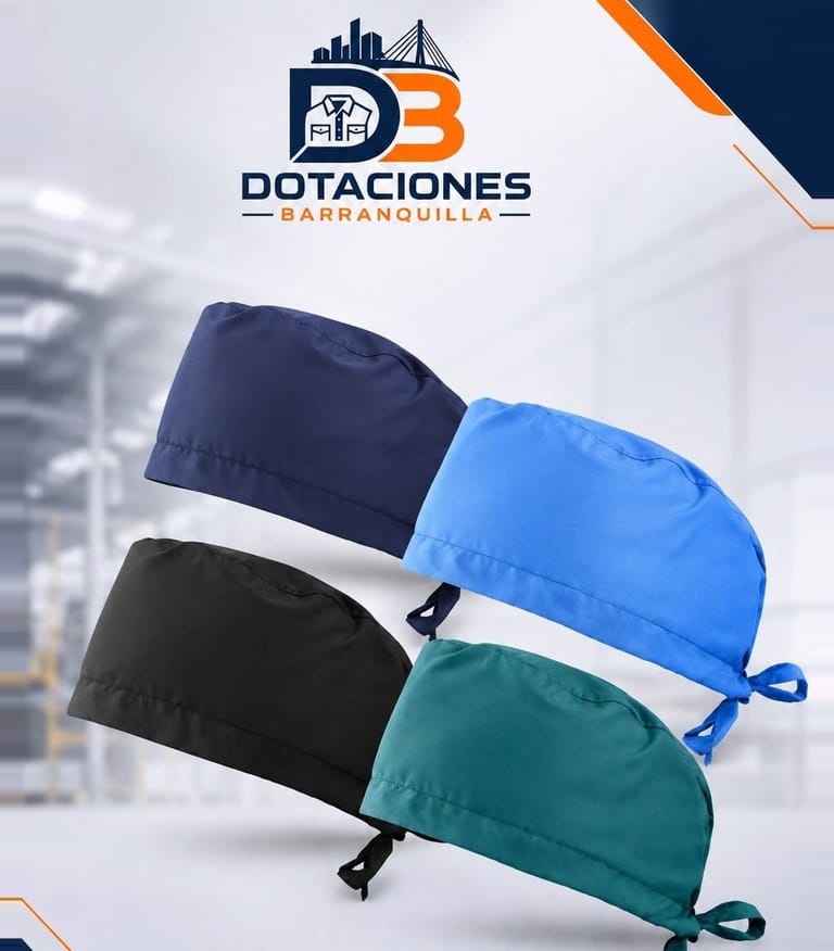 Gorro antifluido REF-ASI03 — dotación empresarial en Barranquilla